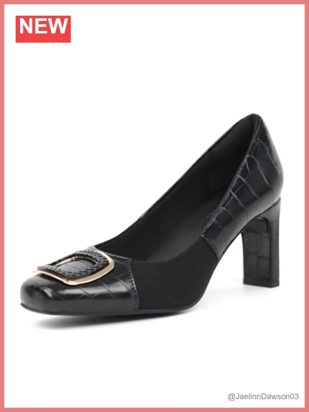 Women Orthotic Pumps with Bunions 3in Heel Faux Leather